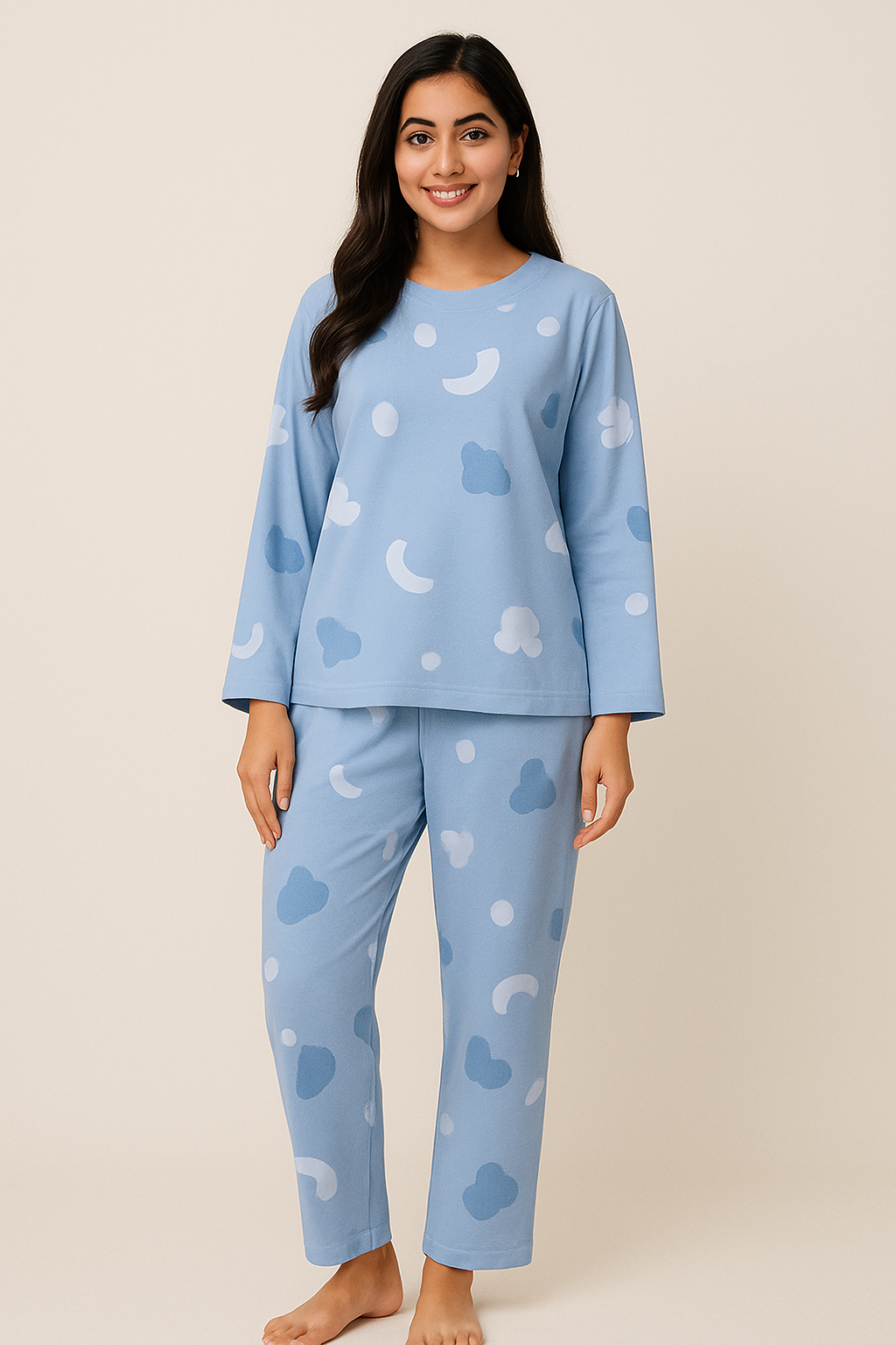 Pattern Women Nightsuit