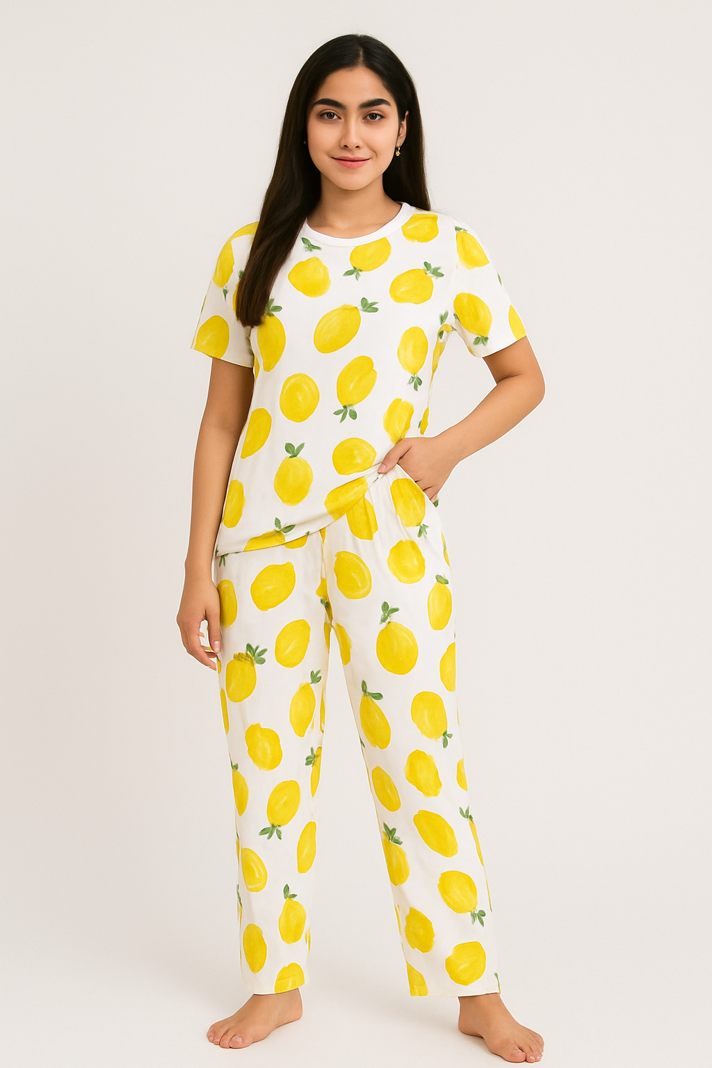 Lemon Zest Pajama Set