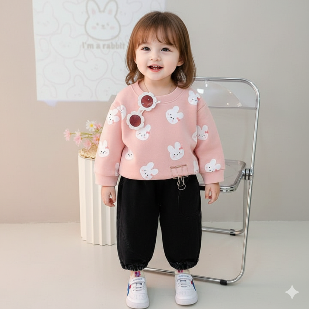 Pink Bunny Printed (EACH)