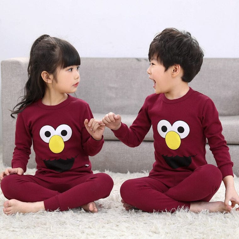Maroon Big Eyes Printed (Each)