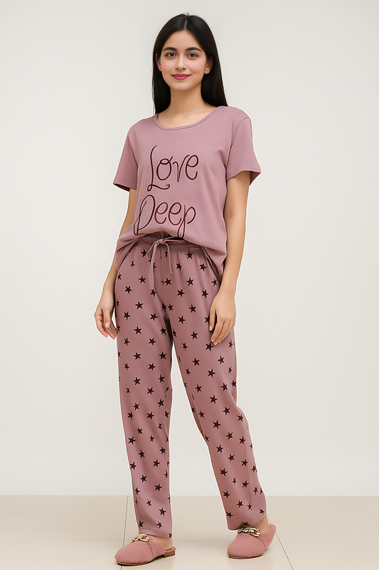 Love Sleep Women Pajama Set