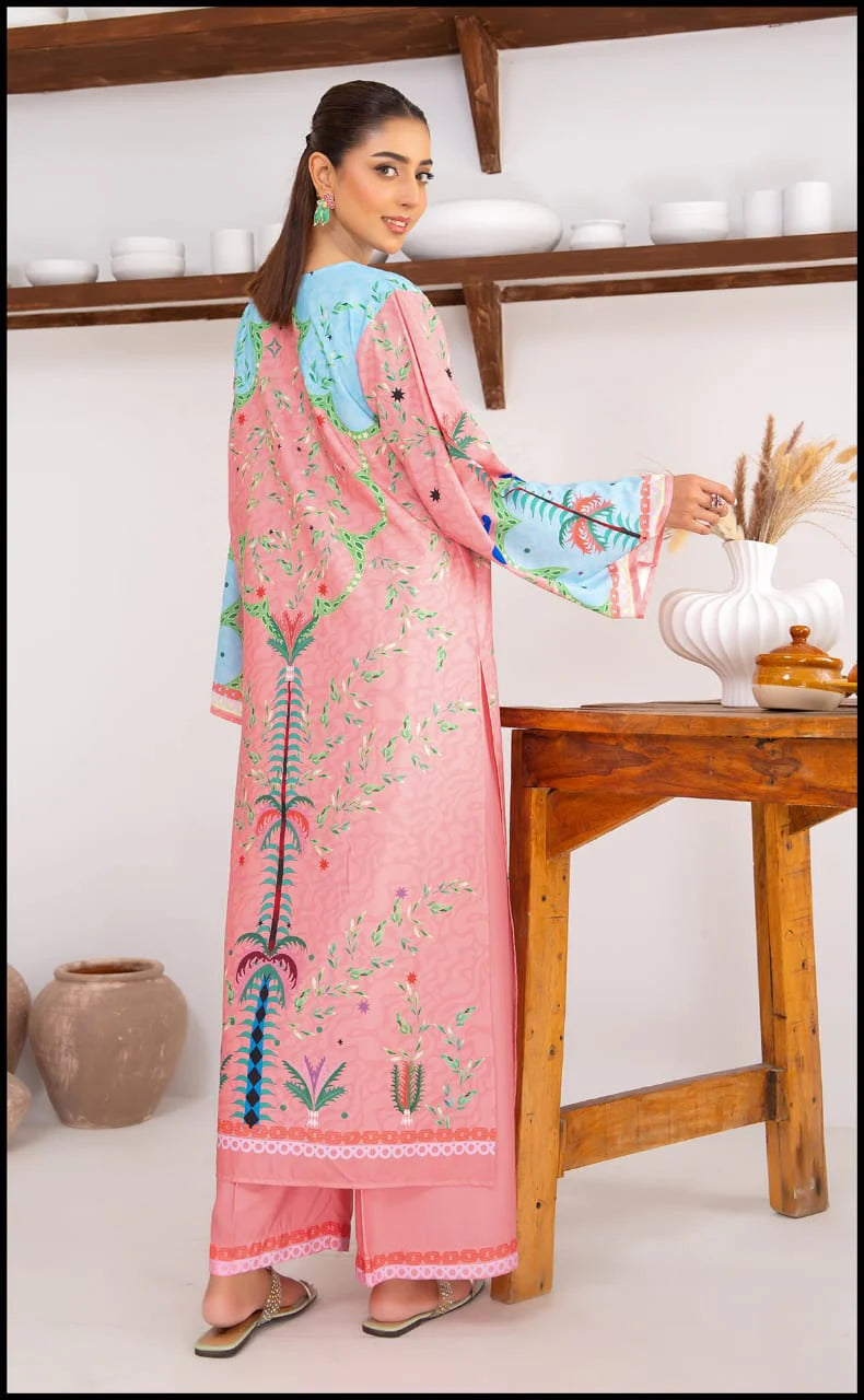 Peach Paradise Long Co-ord Set