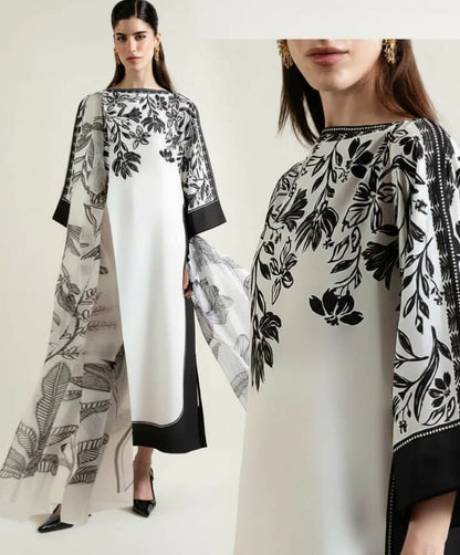 PONCHO STYLE WITH DUPATTA