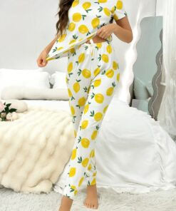 Lemon Zest Pajama Set