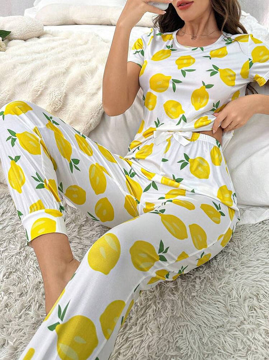 Lemon Zest Pajama Set
