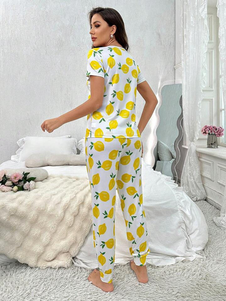 Lemon Zest Pajama Set