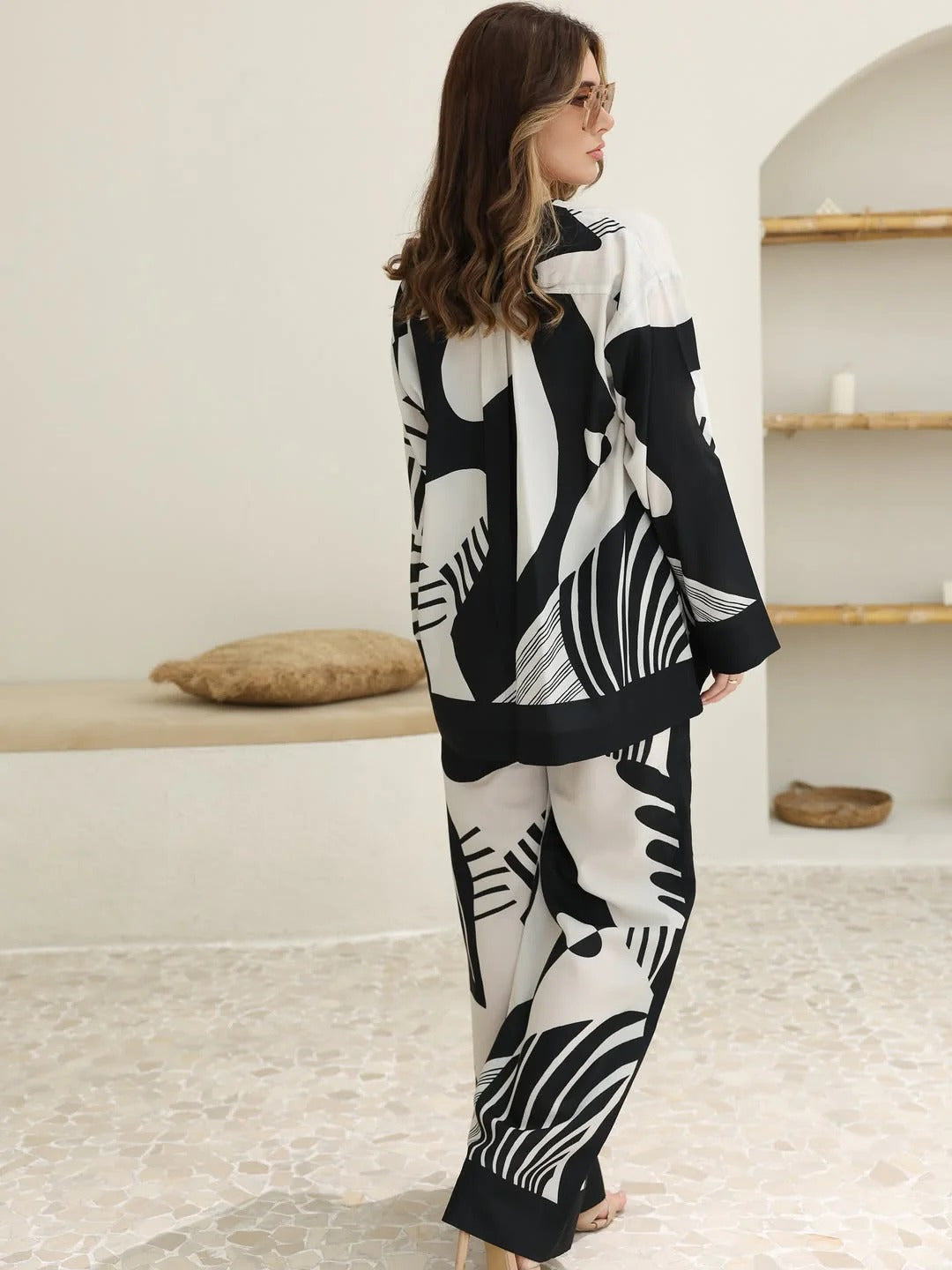 Printed Digital Shirt With Printed Flapper