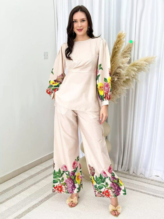 Silk printed 2pc