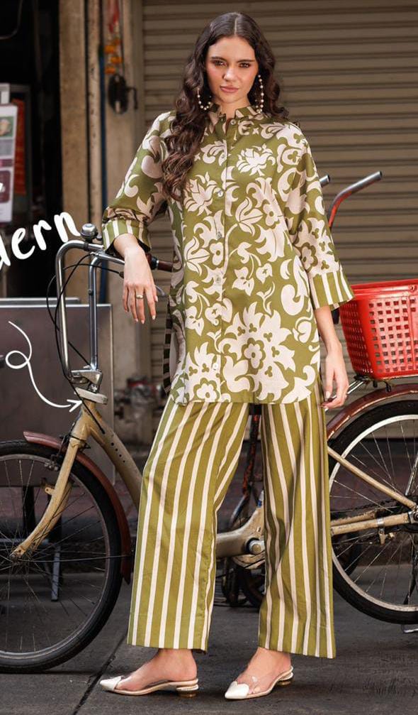 Elegant Lawn Printed Co-ord Set