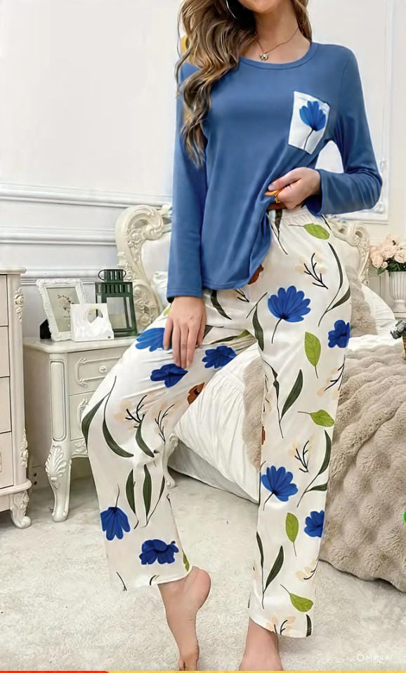 Chic Loungewear in Blue