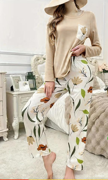 Chic Loungewear in Camel