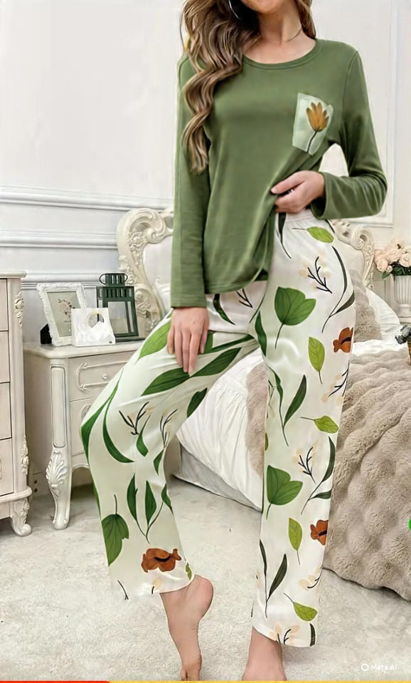 Chic Loungewear in Green