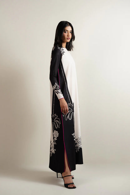 Long Co-ord Set Black & White