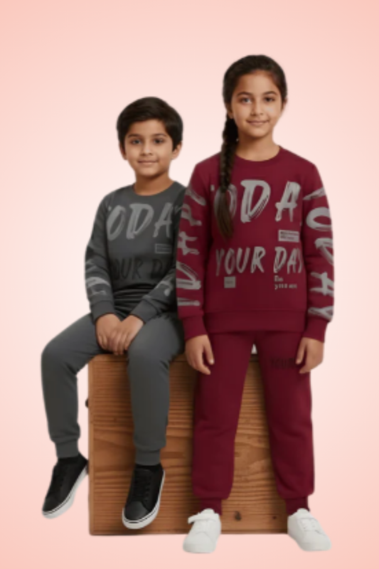 Graphics Sweetshirt Jogger Set