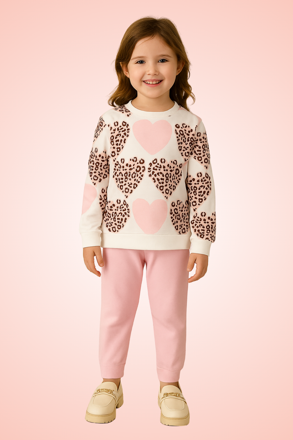 Leoperd Heart Co-Ord Set