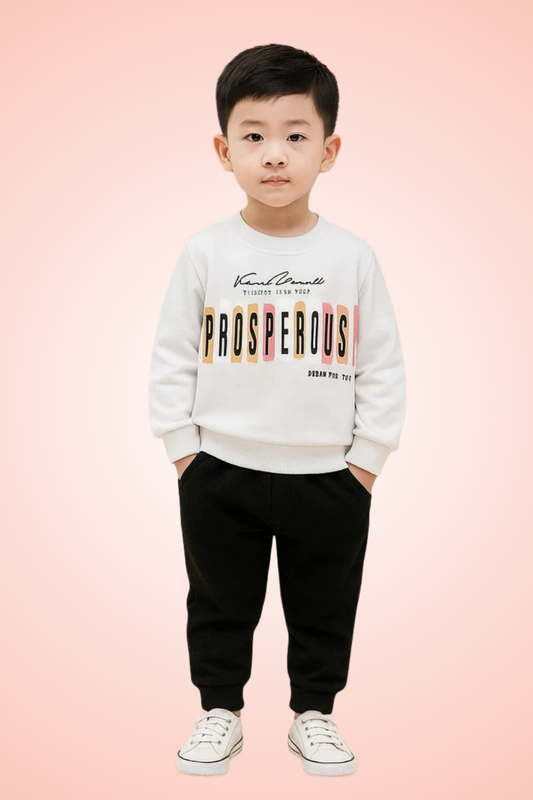 Perposale Print Sweetshirt  Set