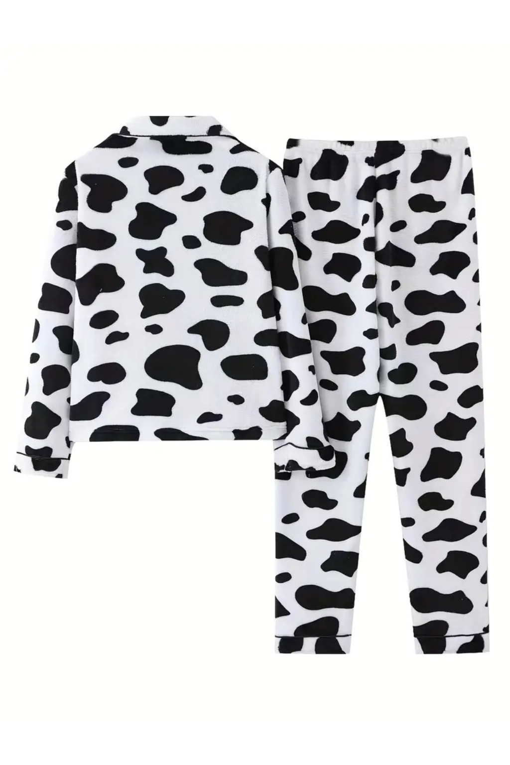 Adorable Cow Flannel Pajama Set