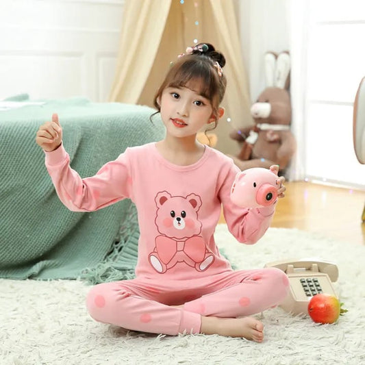 Pink Cute Bear Kids