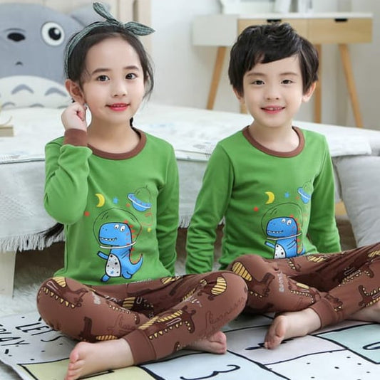 Blue Dino printed (Each)