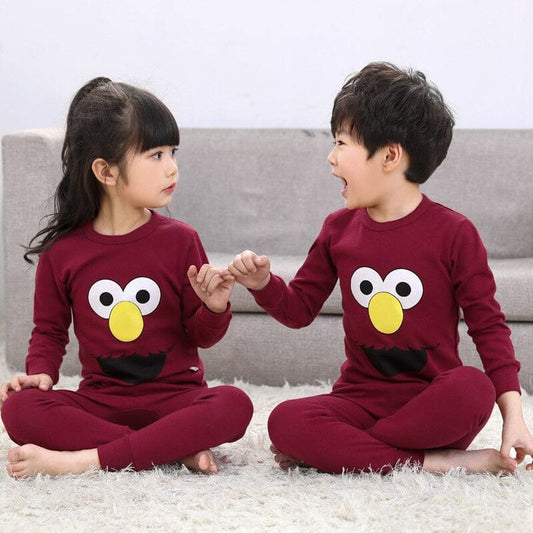Maroon Big Eyes Printed (Each)